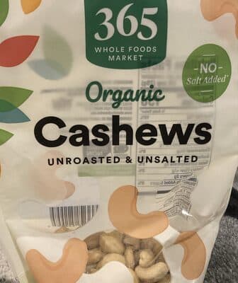 Organic Cashews