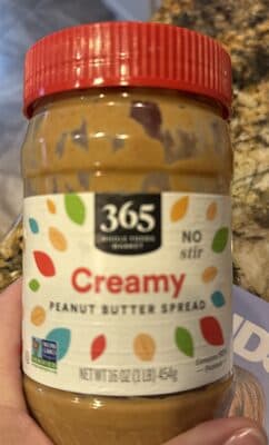 Creamy Peanut Butter Spread