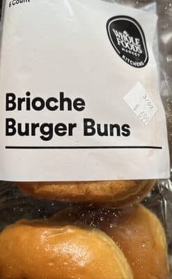 Brioche Hamburger Buns
