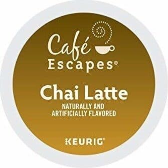 Chai Latte Flavored Beverage Mix, K-Cup Pods