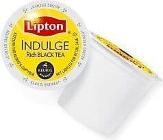 Indulge vanilla black tea k-cup packs