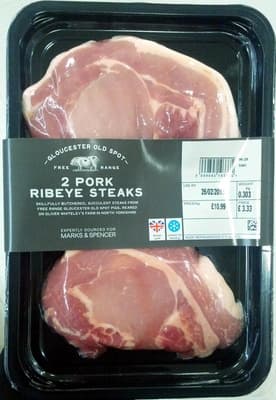 Pork Ribeye Steaks