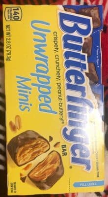 Butterfinger unwrapped minis