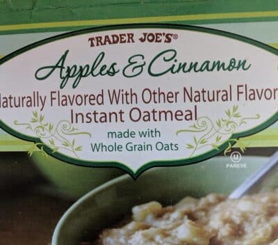 Instant Oatmeal Made With Whole Grain Oats