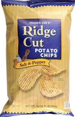 Ridge Cut Potato Chips