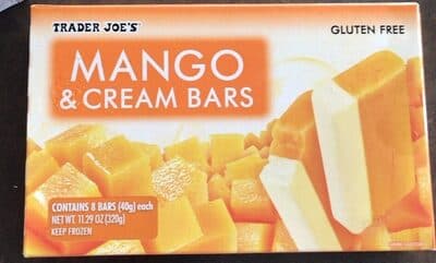 Mango & Cream Bars