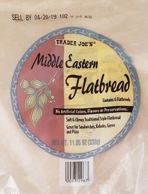 Trader Joe's, Middle Eastern Flatbread