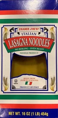 Lasagna Noodles