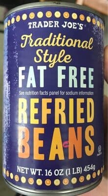 Traditional Style Fat Free Refried Beans