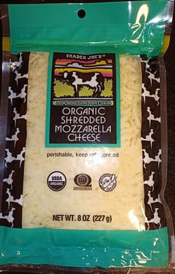 Organic Shredded Mozzarella Cheese