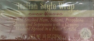 Italian Style Wrap