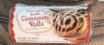 Jumbo Cinnamon Rolls With Vanilla Icing