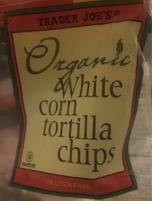 Organic white corn tortilla chips