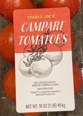 Campari tomatoes