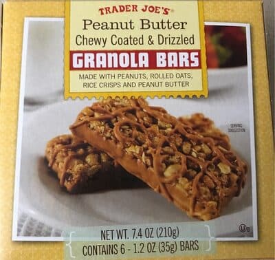 Peanut Butter Chewy Coated & Drizzled