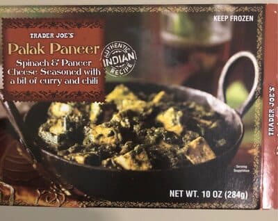 Palak paneer