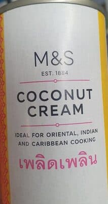 Coconut cream