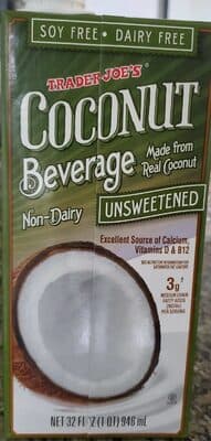 Coconut Beverage, Unsweetened