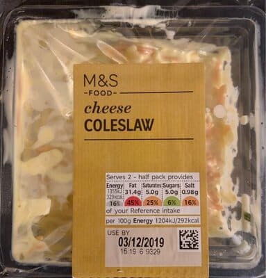 Cheese Coleslaw