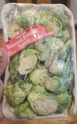 Season brussel sprouts