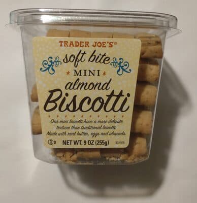 Soft Bite Mini Almond Biscotti