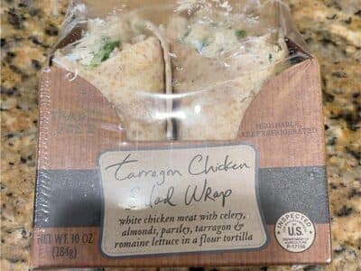 Tarragon Chicken Salad Wrap