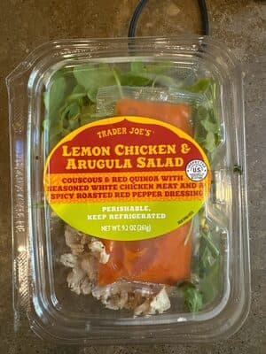 Lemon Chicken & Arugula Salad