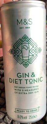 Gin & Diet Tonic