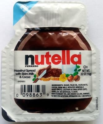 Nutella, Hazelnut Spread with Cocoa