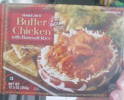 Butter Chicken with Basmati rice