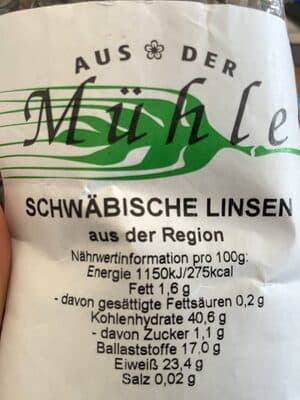Schwbische Linsen