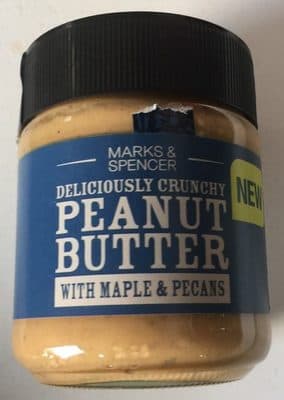 Crunchy Peanut Butter with Maple & Pecans