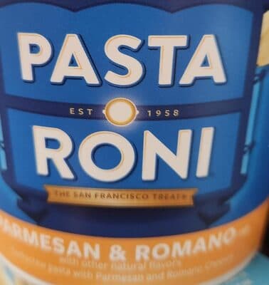 Pasta roni parmesan & romano