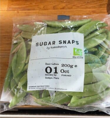 Sugar snaps