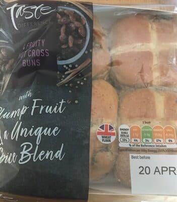 Fruity Hot Cross Buns