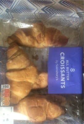 All butter croissants