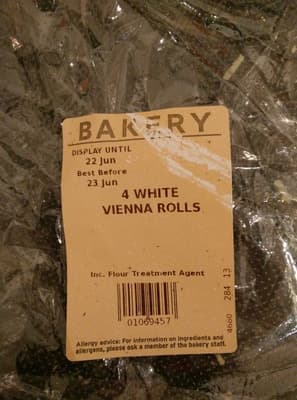 White Vienna Style Crusty Rolls