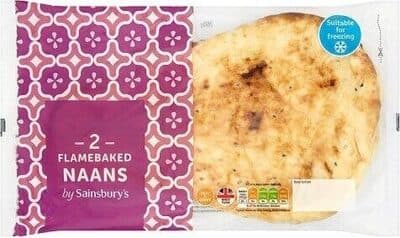Flamebaked Plain Naans