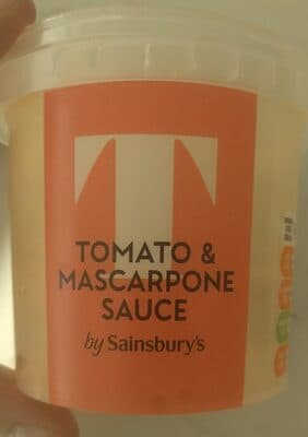 Tomato & Mascarpone Sauce