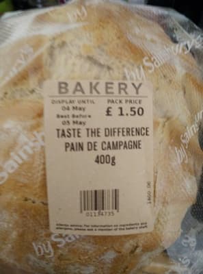 Taste the Difference Pain de Campagne