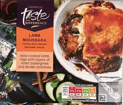 Lamb Moussaka