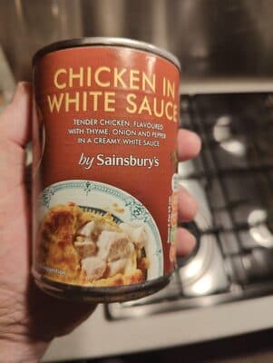 Chicken in White Sauce