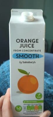 Smooth Orange Juice from Concentrate