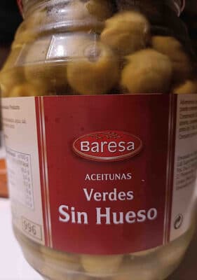 Aceitunas Verdes Sin Hueso