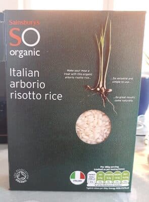Italian arborio risotto rice