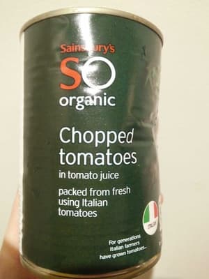 Italian Organic Chopped Tomatoes