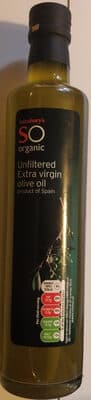 Organic Unfiltered Extra Virgin Olive Oil