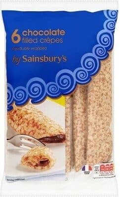 Chocolate Filled Crêpes