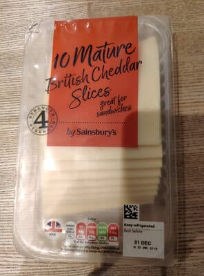 Mature British Cheddar Slices