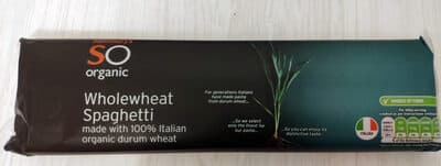 dried wholemeal Spaghetti